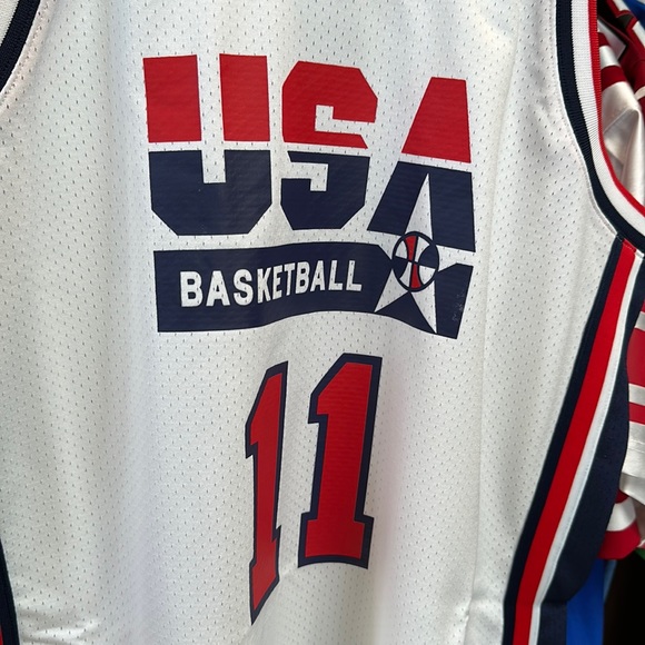 Karl Malone USA Basketball Mitchell & Ness Authentic 1992 Jersey - Dream Team - Picture 4 of 8